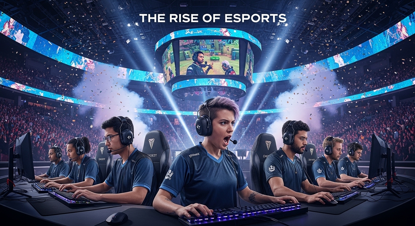 The Evolution and Impact of Esports: From Basement Battles to Global Arenas
